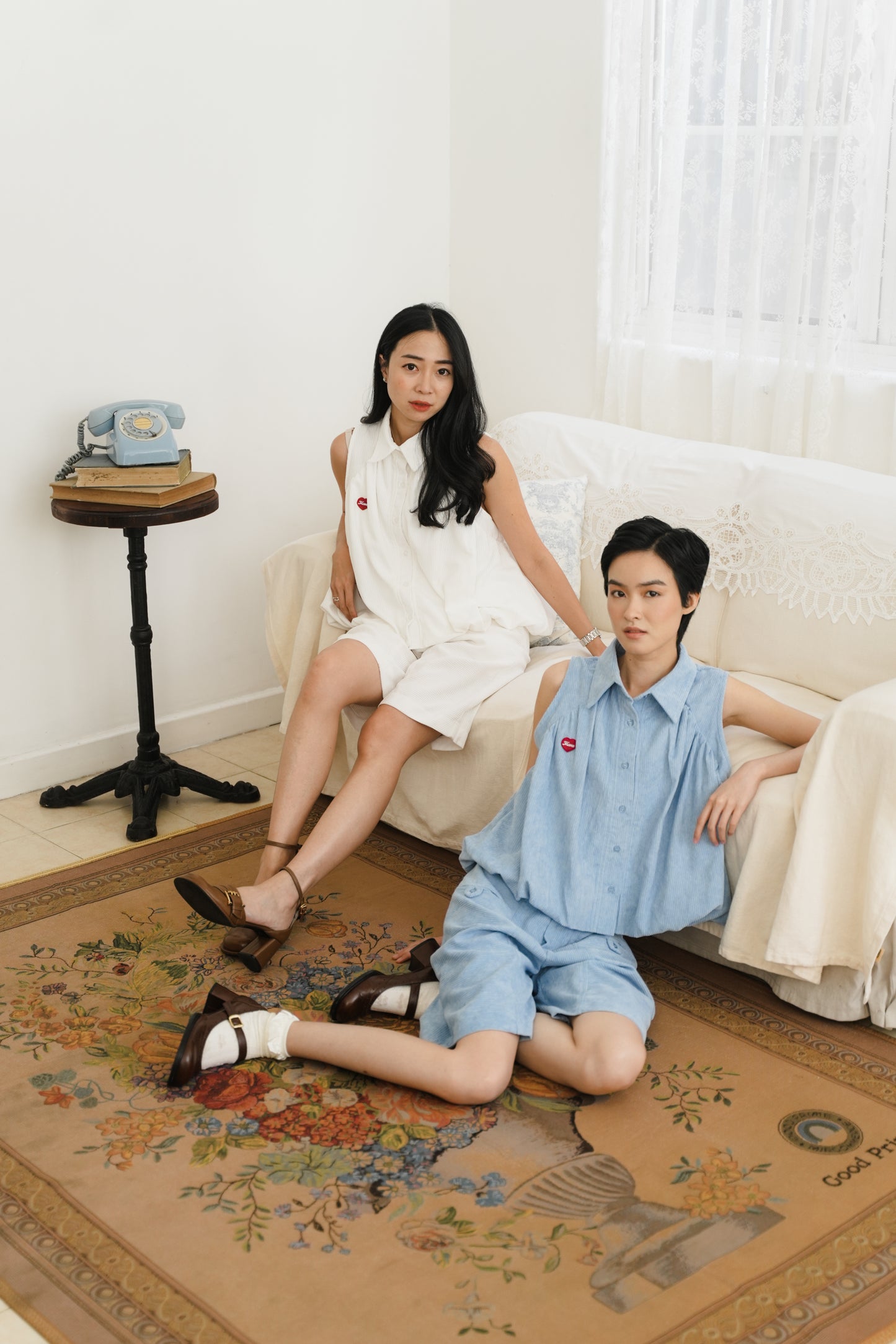 DREAM TOP IN DELICATE BLUE