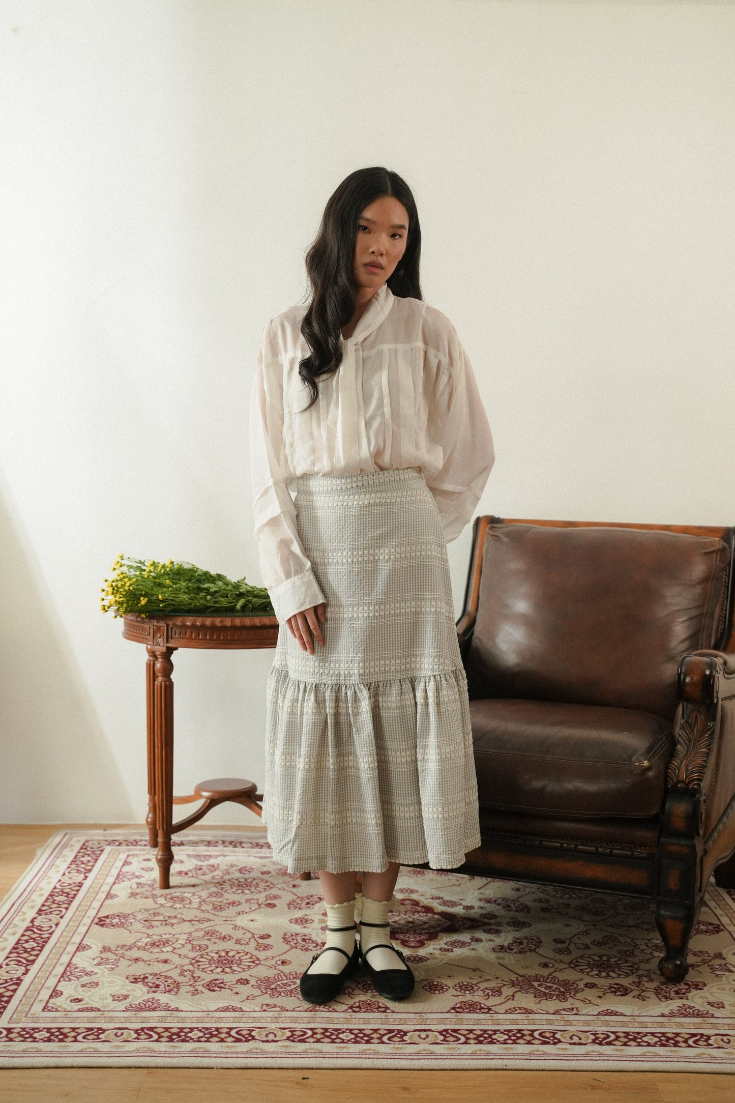 MATHIS SKIRT IN FOG