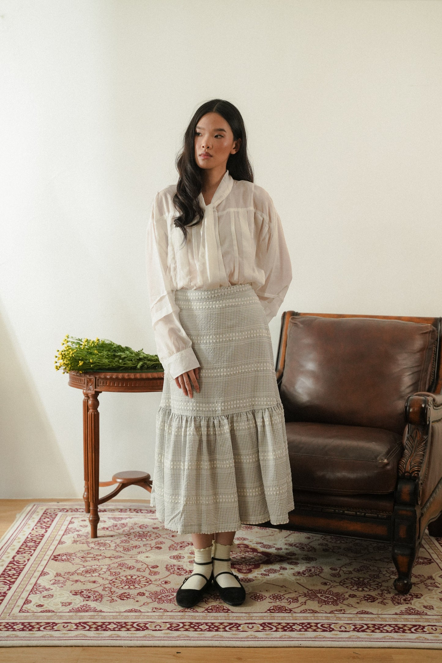 MATHIS SKIRT IN FOG