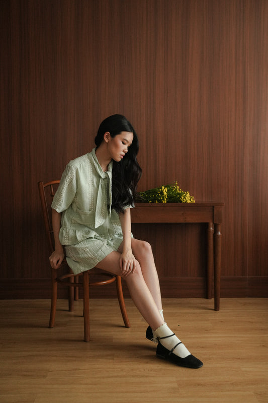 MERLLO TOP IN JADE