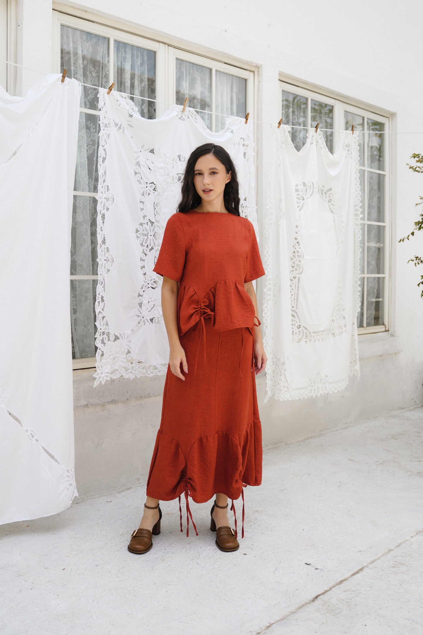 TALLY TOP IN SPICY MERRY