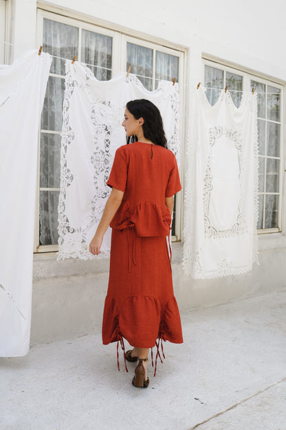 TALLY TOP IN SPICY MERRY