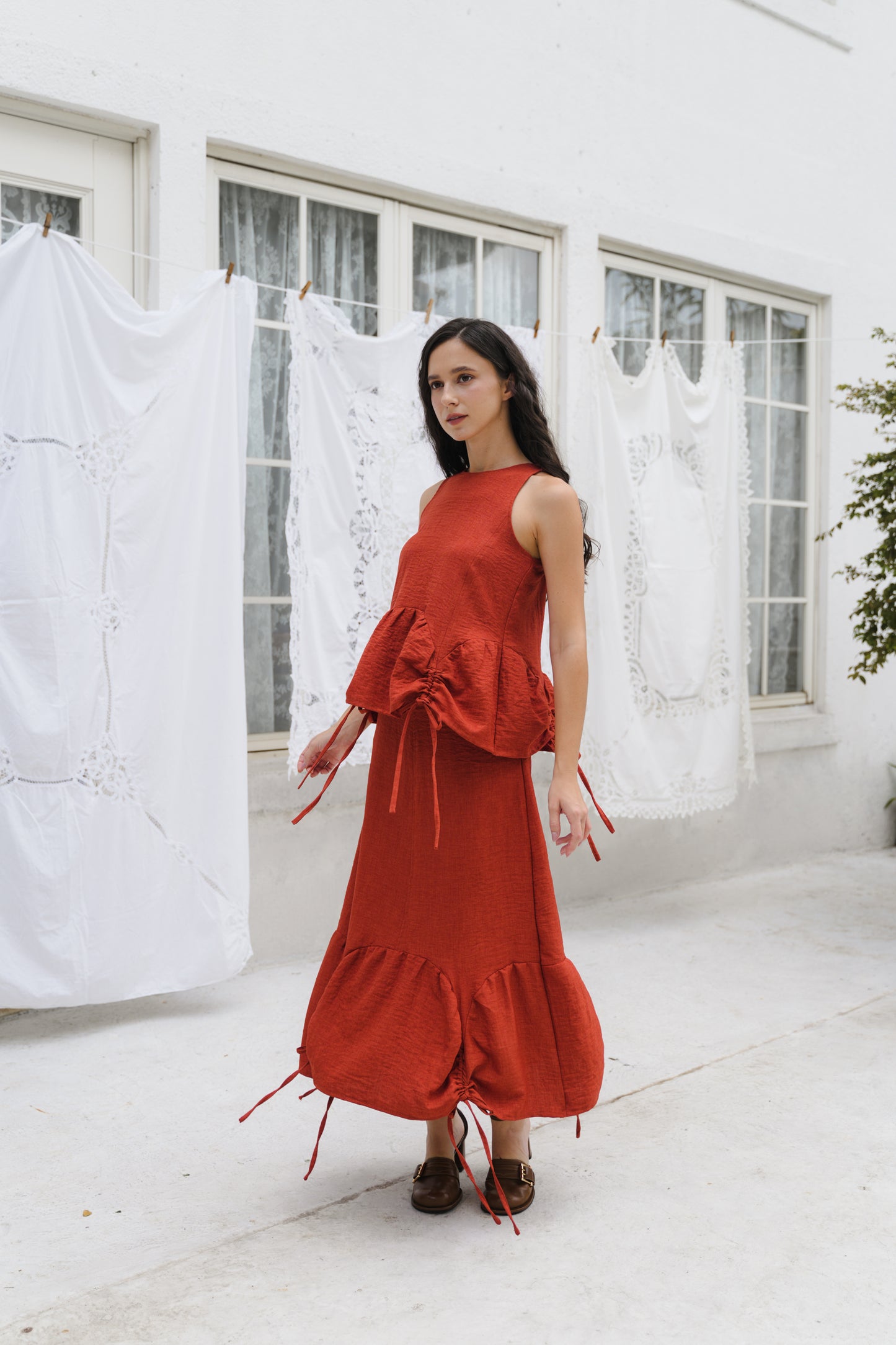 TALLY TOP IN SPICY MERRY