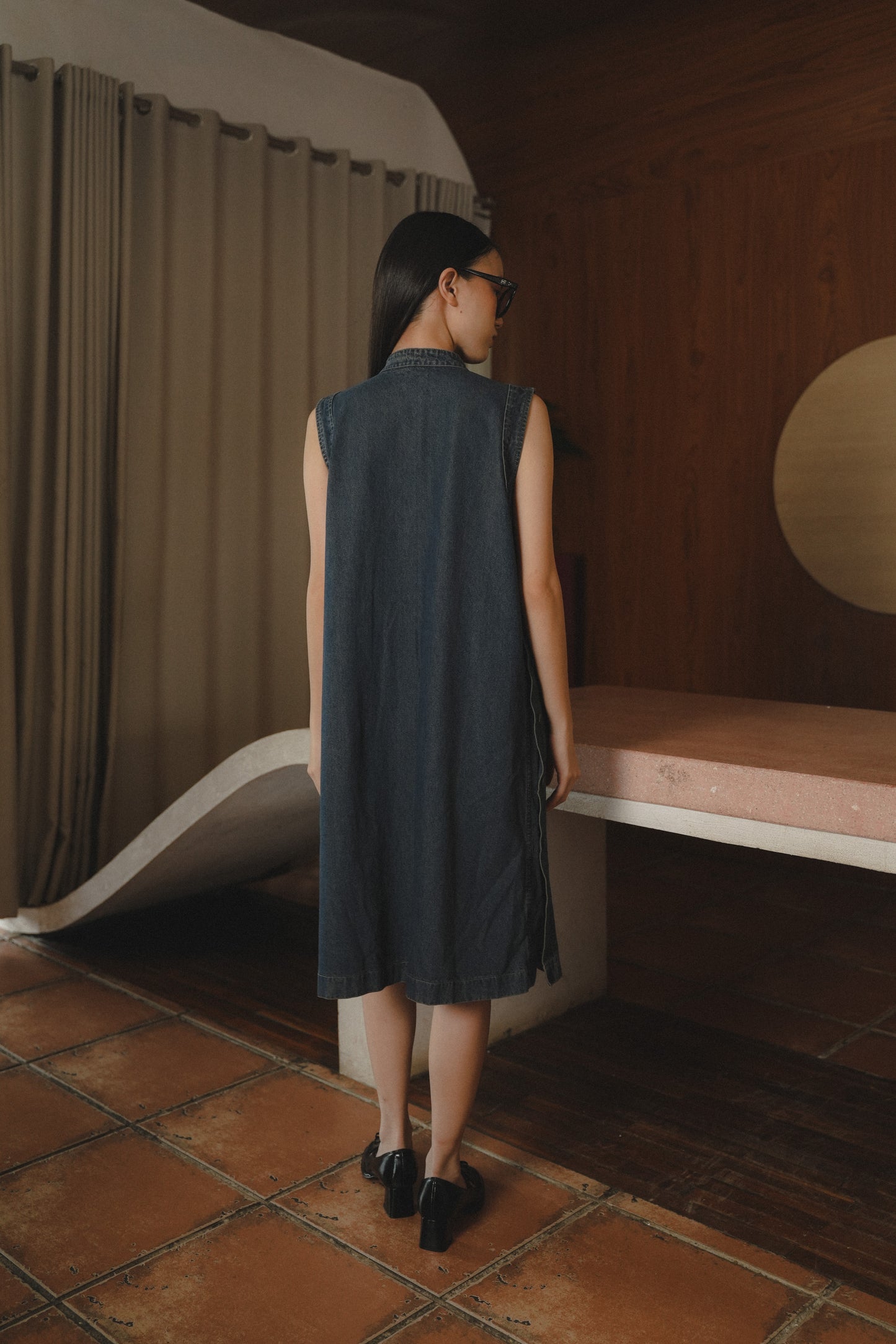 WYNNE DRESS STONEWASH