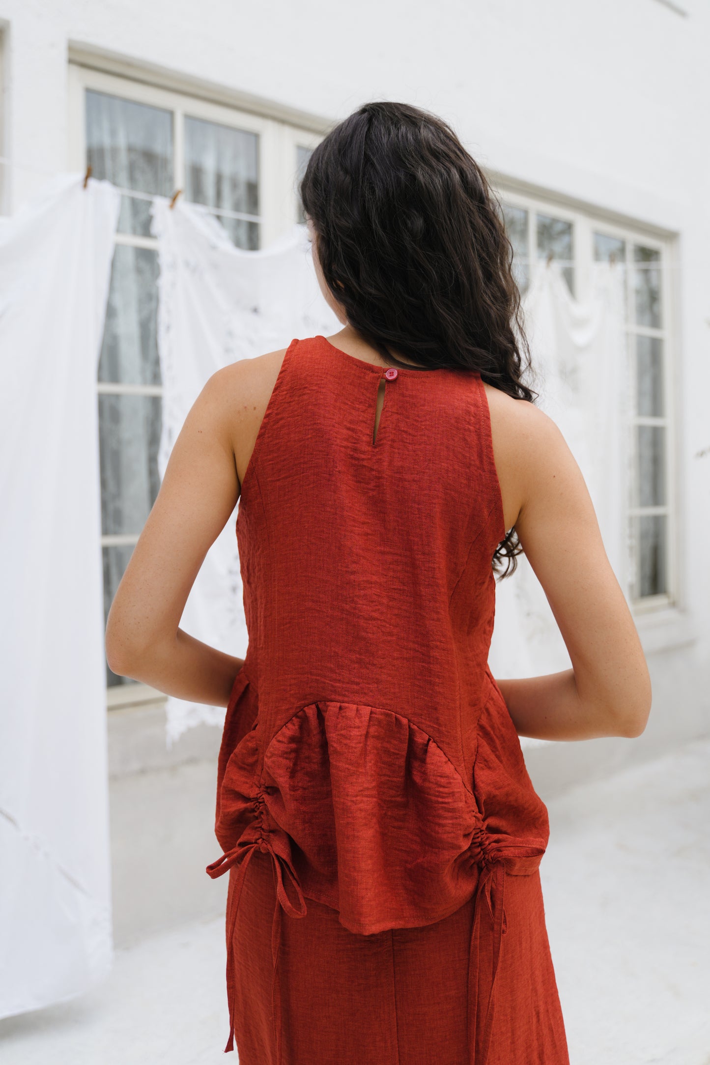 TALLY TOP IN SPICY MERRY