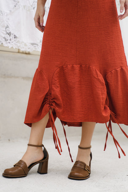 TALLULAH SKIRT IN SPICY MERRY