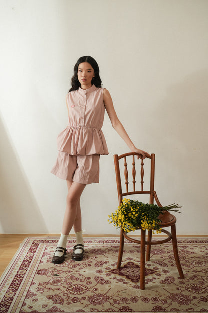 BELLE TOP IN COTTON CANDY