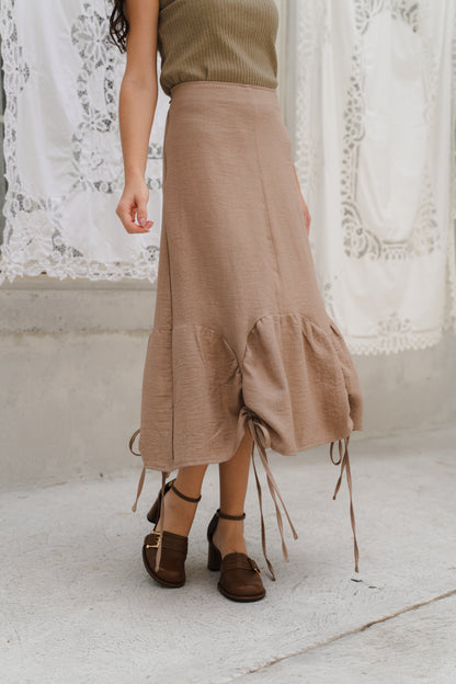 TALLULAH SKIRT IN TOBACCO