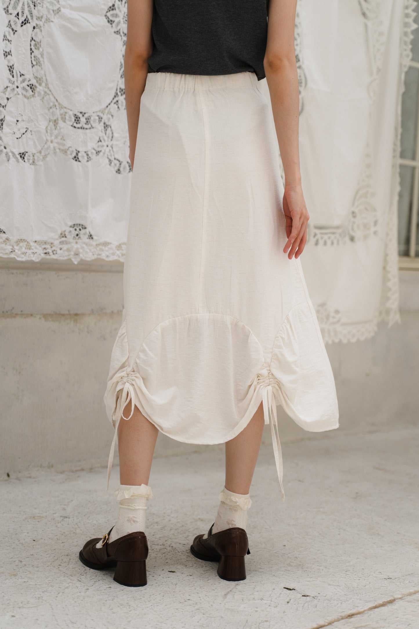 TALLULAH SKIRT IN VANILLA SKY