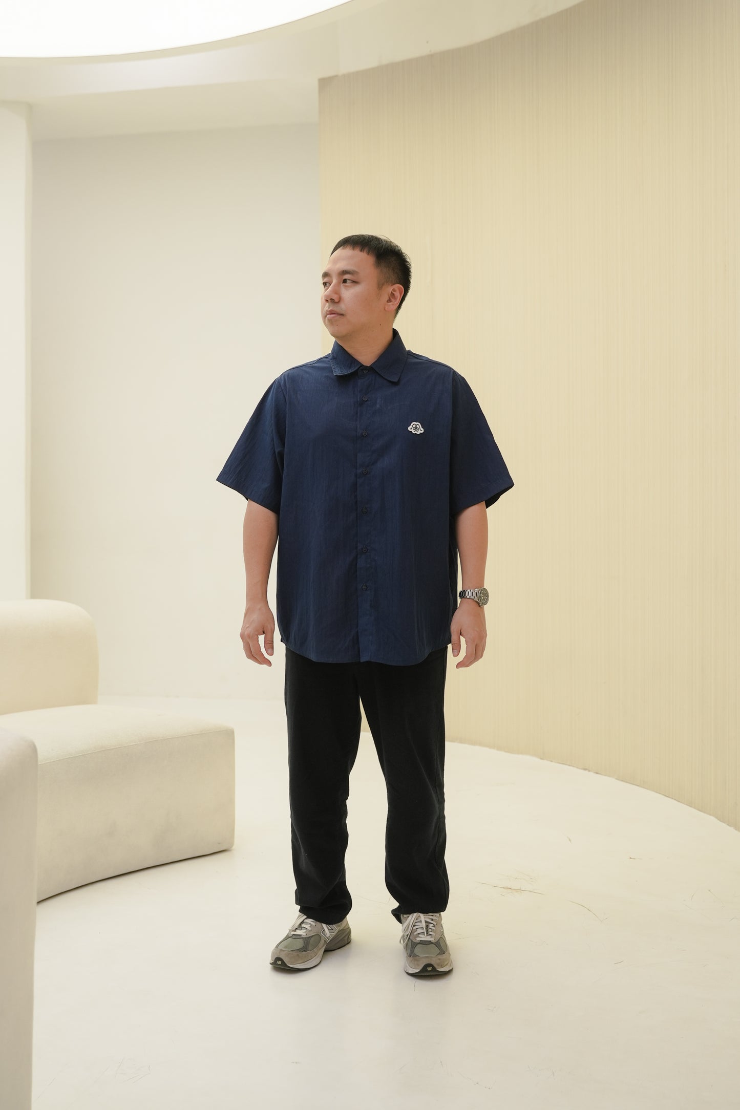BENN SHIRT IN OBSIDIAN