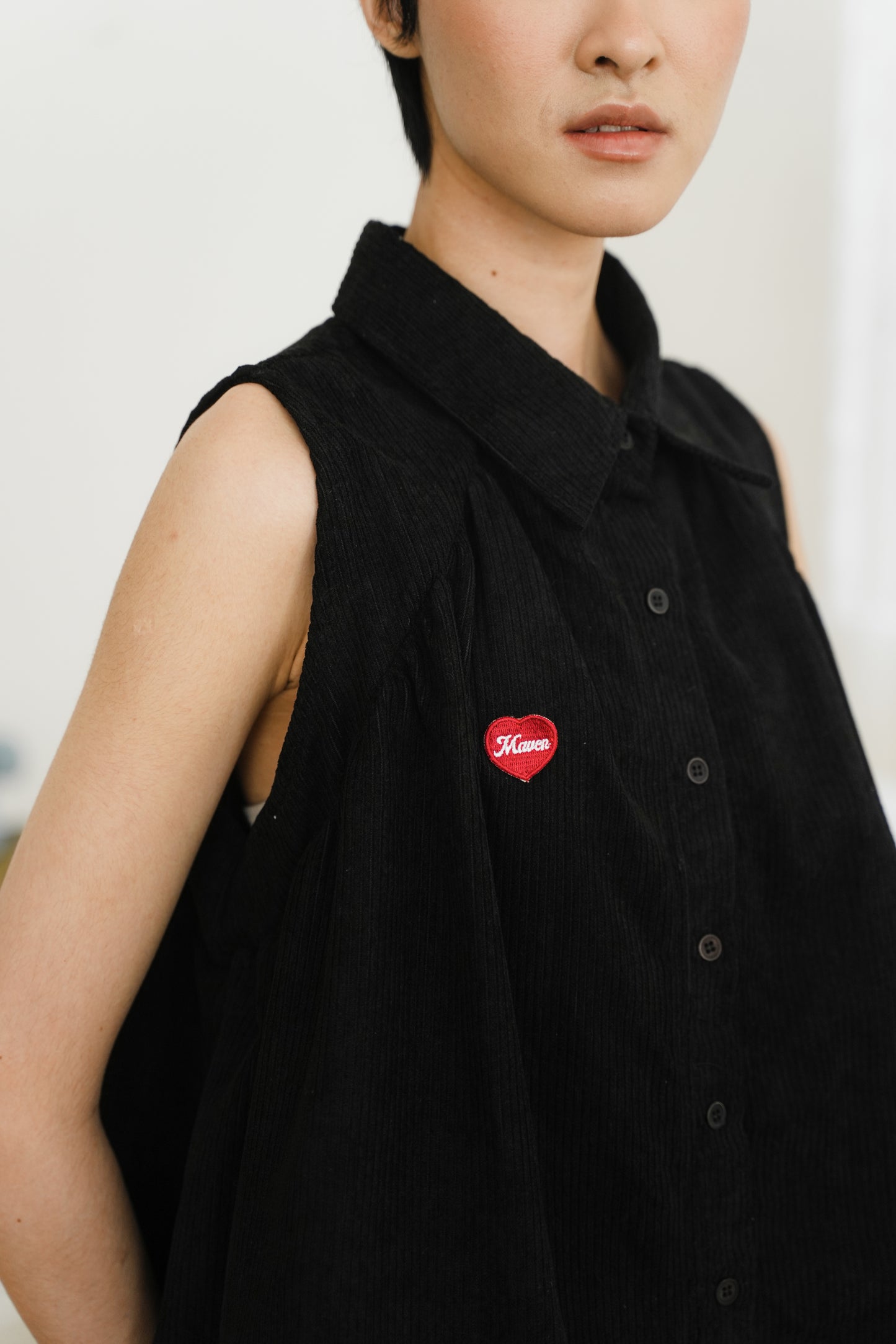 DREAM TOP IN CHARCOAL