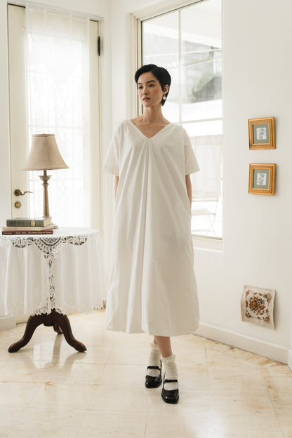 WINONA DRESS IN BLANC