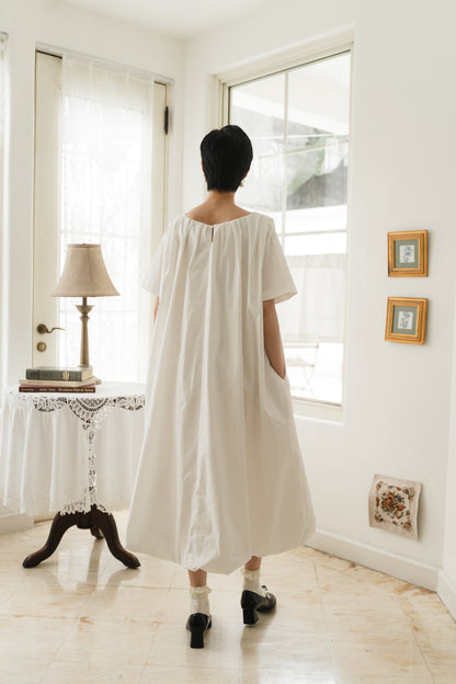 WINONA DRESS IN BLANC