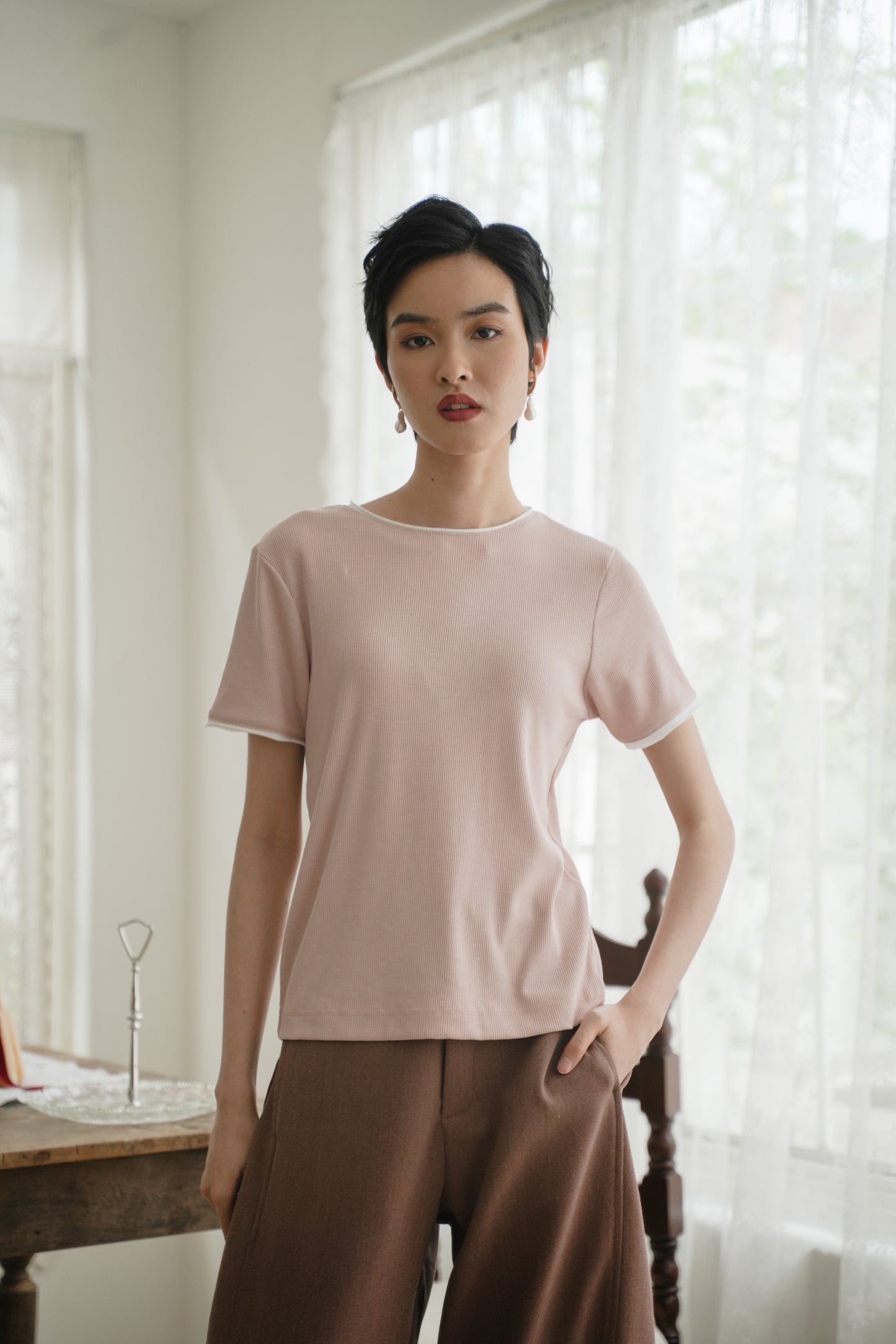 EDGE IN FLAMINGO ROSE