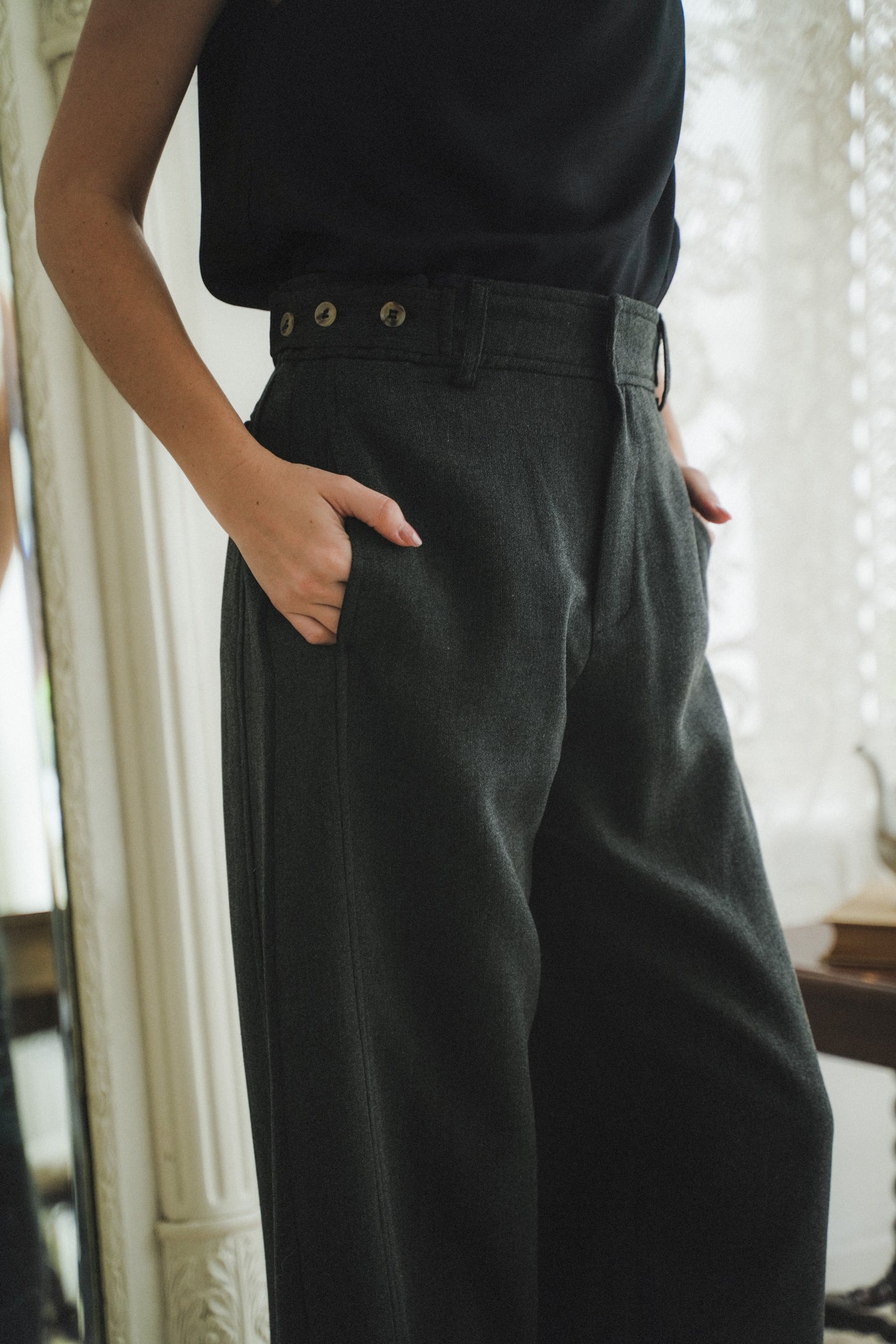 LUMI PANTS IN MOONSPACE