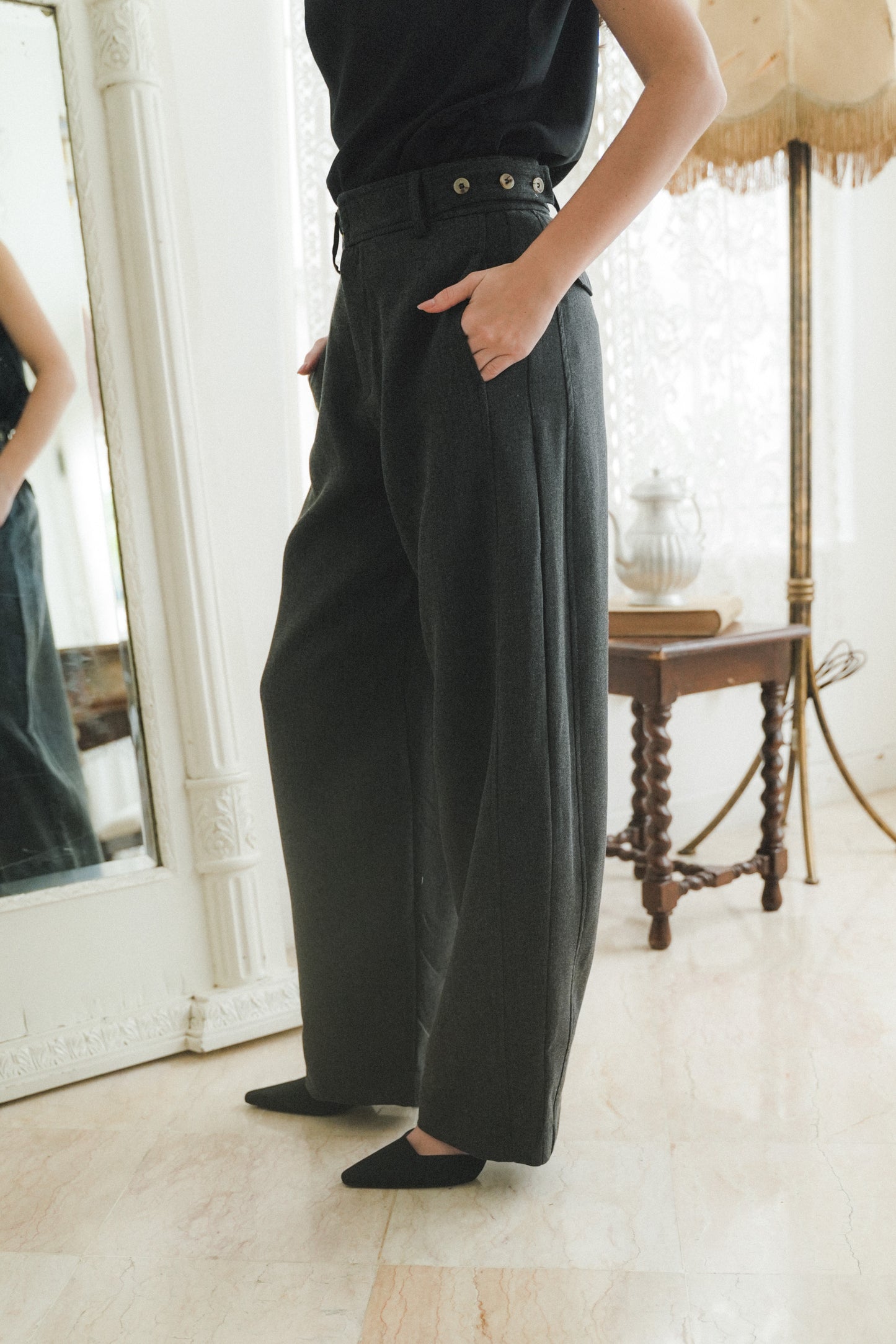 LUMI PANTS IN MOONSPACE