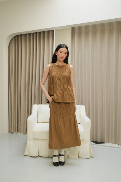 CASSIA TOP IN PRETZEL