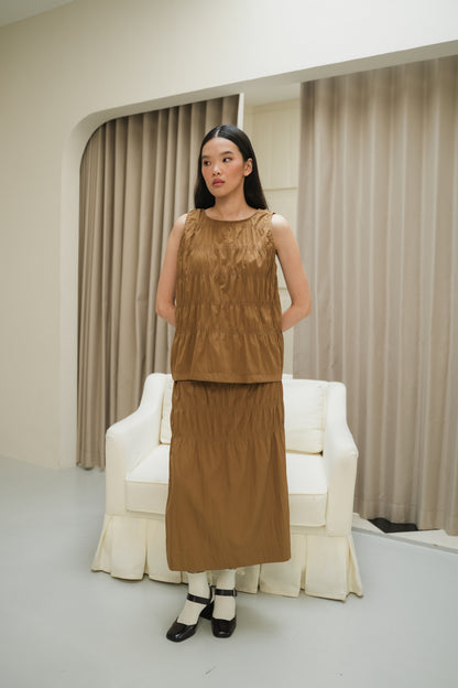 CASSIA TOP IN PRETZEL