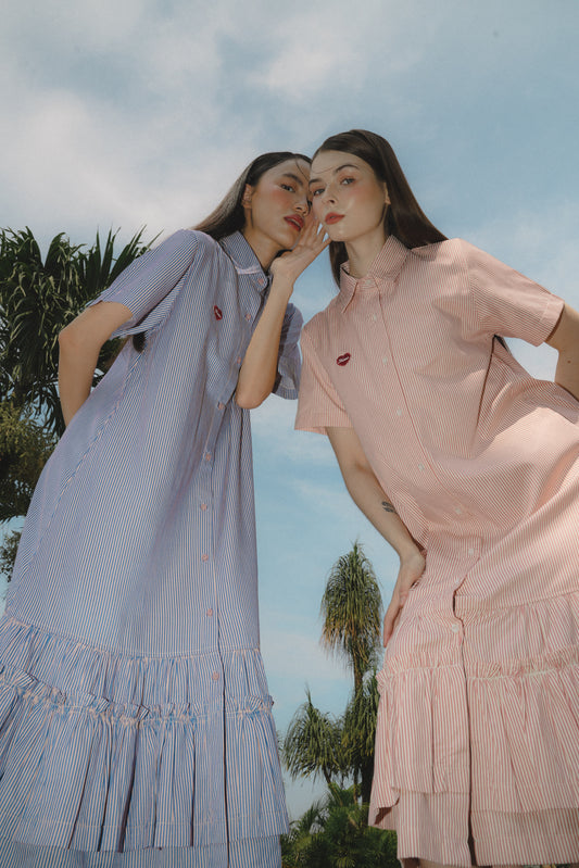 FREJA DRESS IN JUJUBE