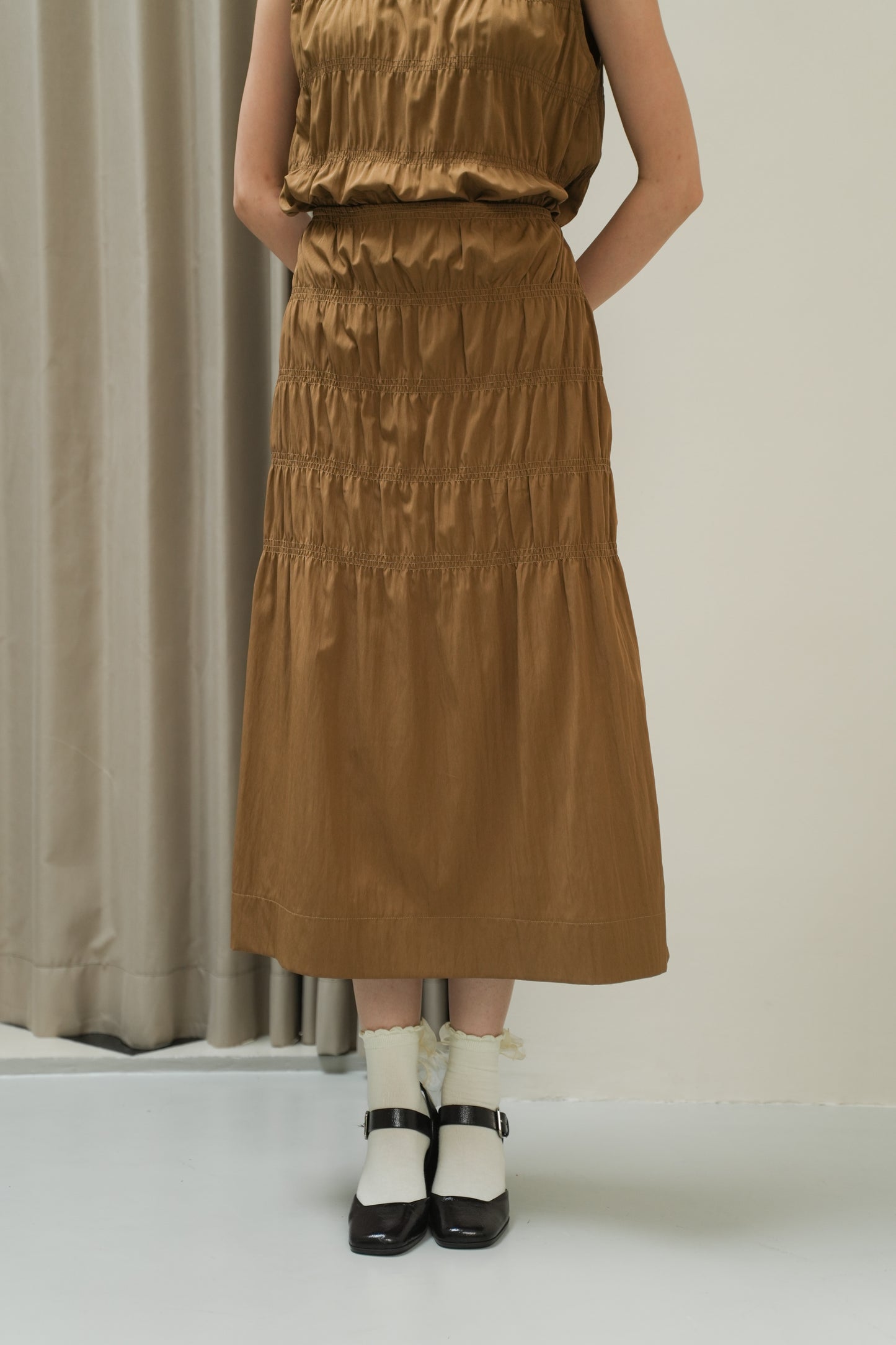DAMON SKIRT IN PRETZEL