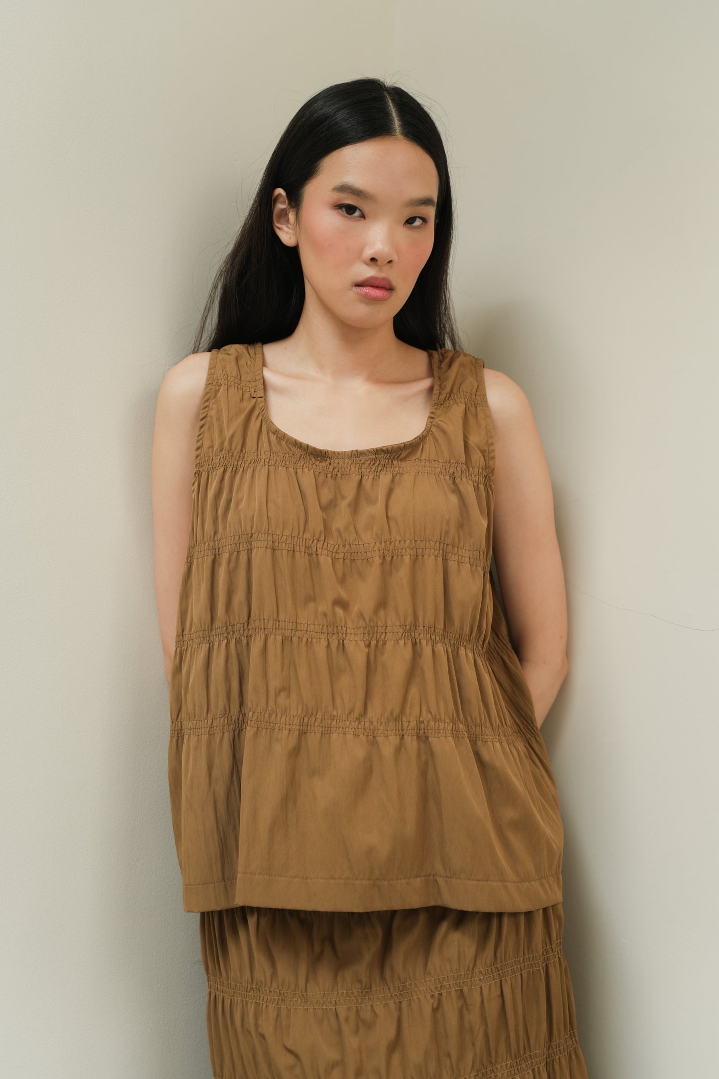 CASSIA TOP IN PRETZEL