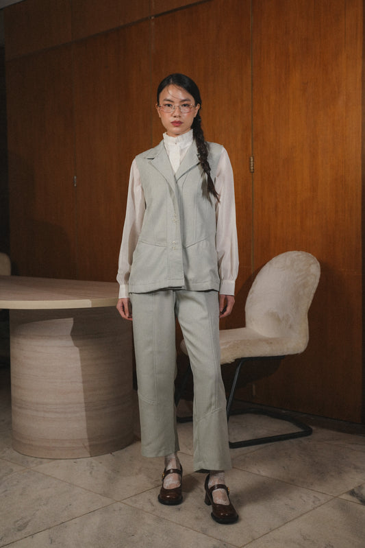 AGATHE TOP IN CASTING SHADOW