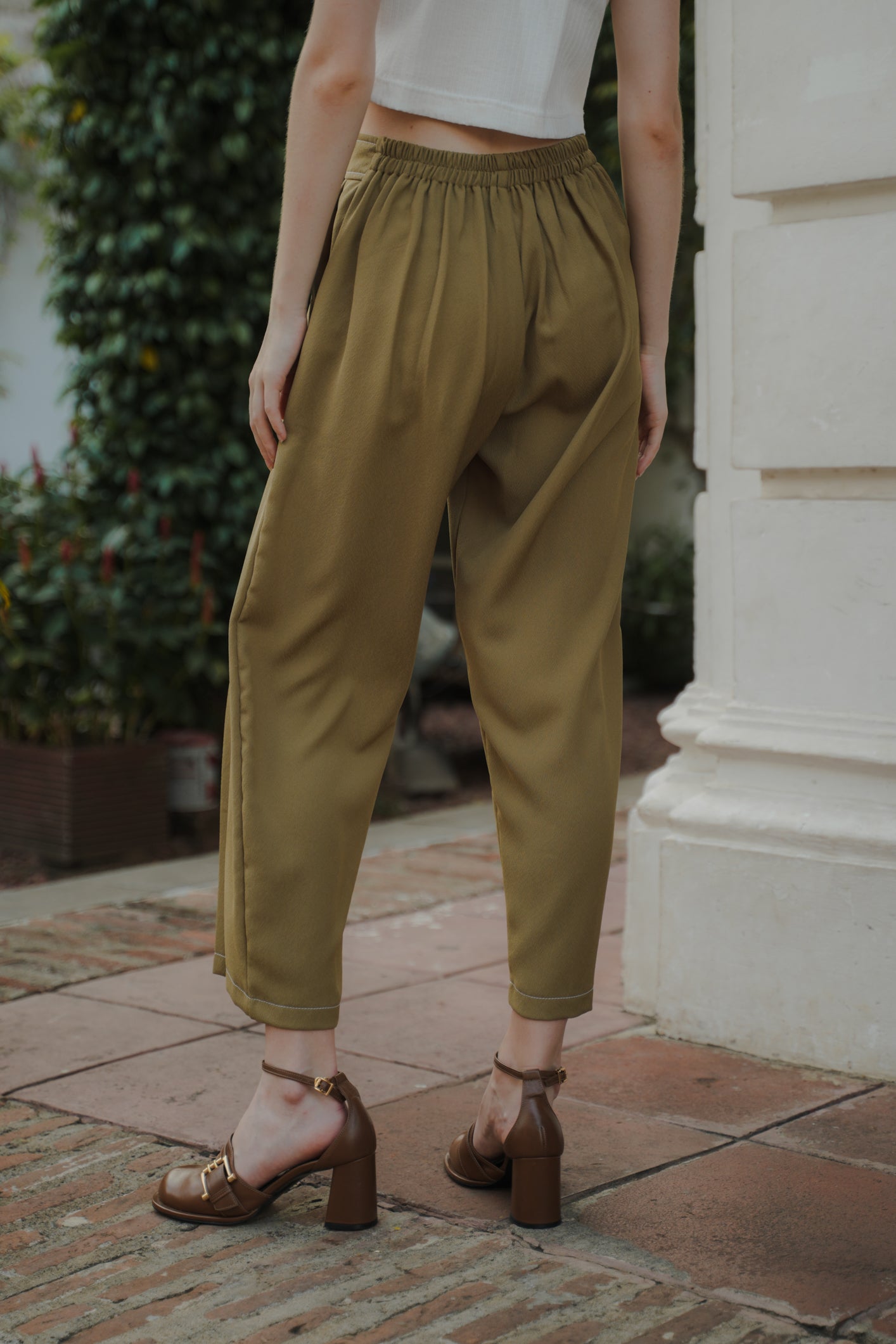 KIM PANTS IN KIWI COLADA