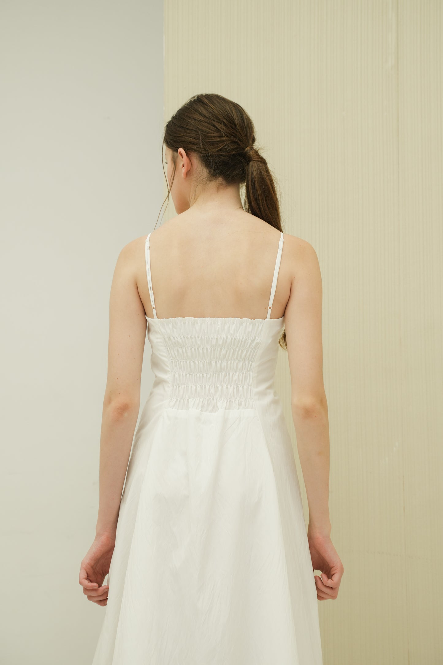 ALLYSA DRESS IN WHISPER