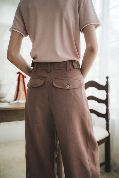 LUMI PANTS IN BAKED CLAY