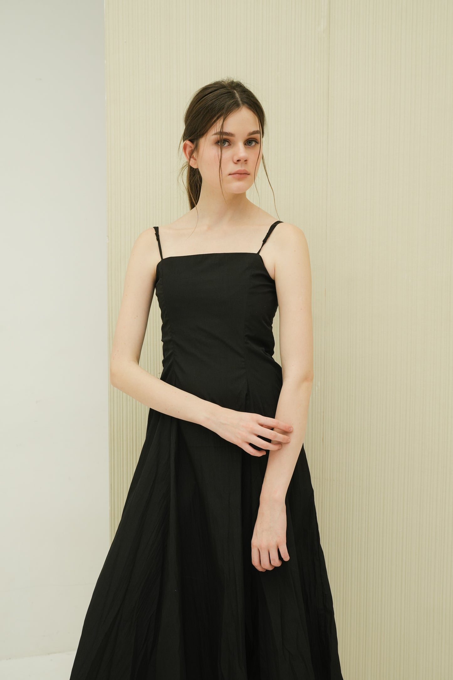ALLYSA DRESS IN ESPRESSO