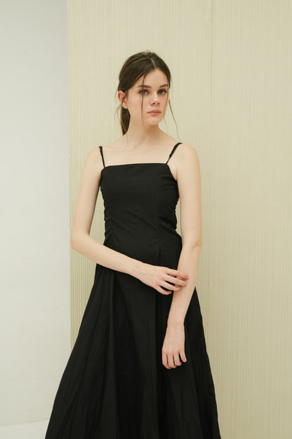 ALLYSA DRESS IN ESPRESSO