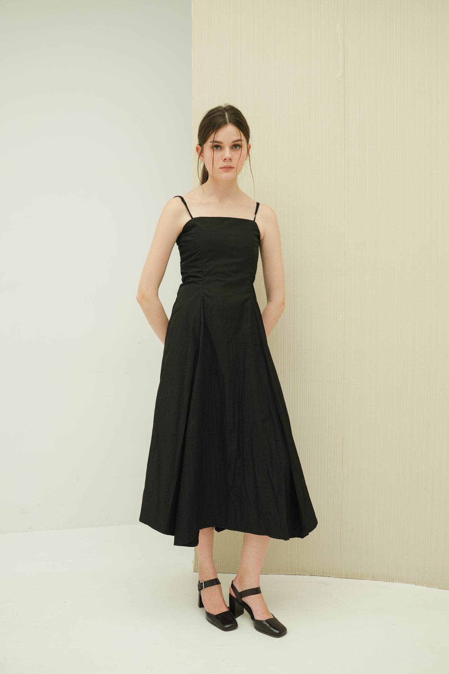 ALLYSA DRESS IN ESPRESSO