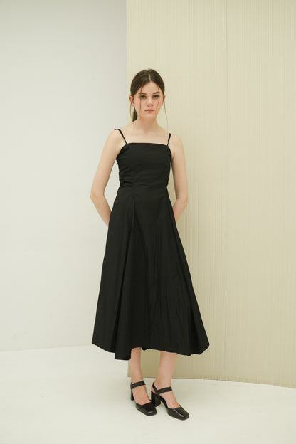ALLYSA DRESS IN ESPRESSO