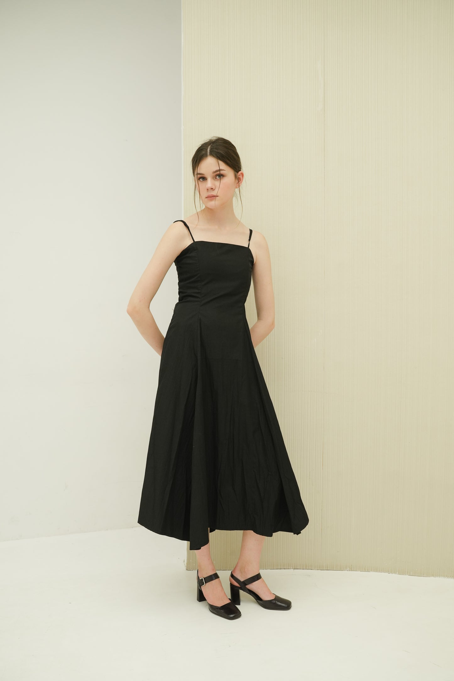 ALLYSA DRESS IN ESPRESSO