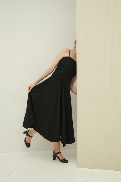 ALLYSA DRESS IN ESPRESSO