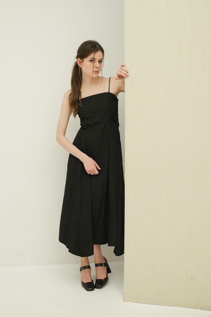 ALLYSA DRESS IN ESPRESSO