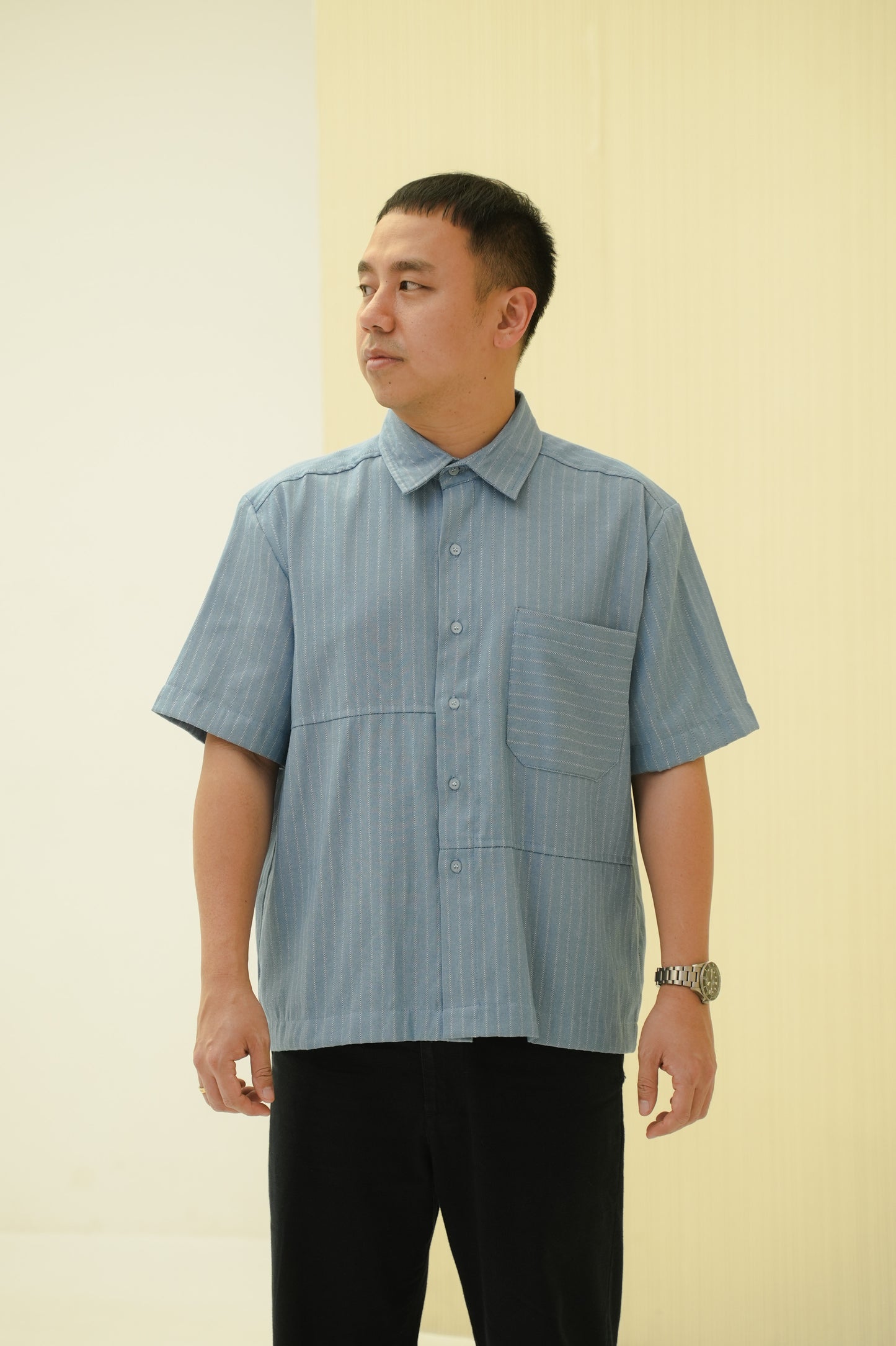 ORION SHIRT IN WHISPY BLUE