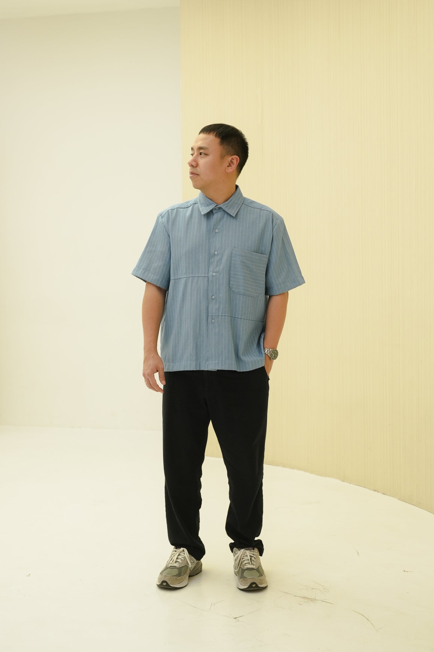 ORION SHIRT IN WHISPY BLUE