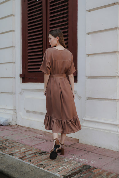 MARYS DRESS IN CHOCO TRUFFLE