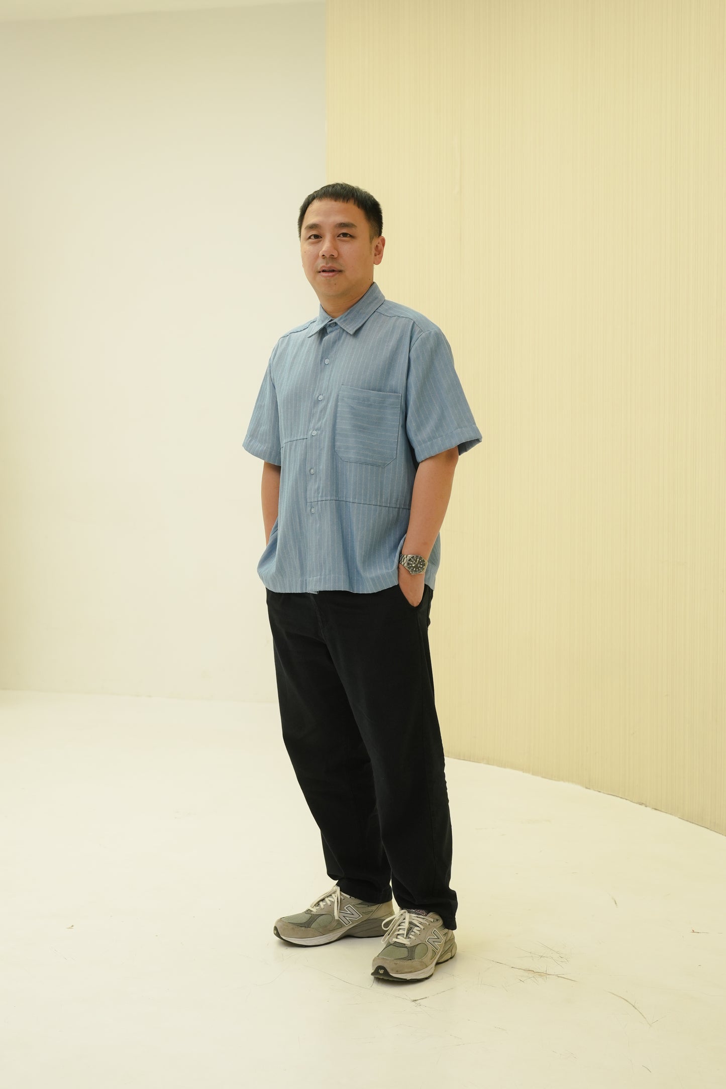 ORION SHIRT IN WHISPY BLUE