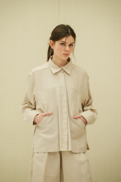 ETHEL SHIRT IN BUTTER
