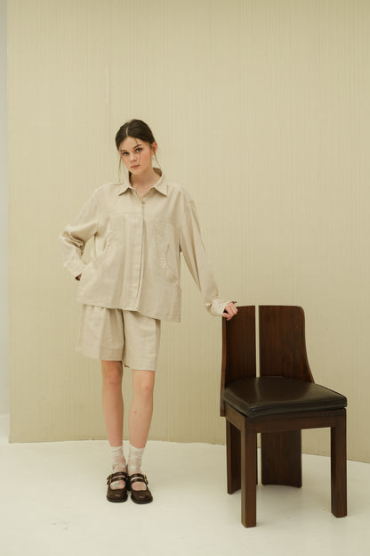 ETHEL SHIRT IN BUTTER