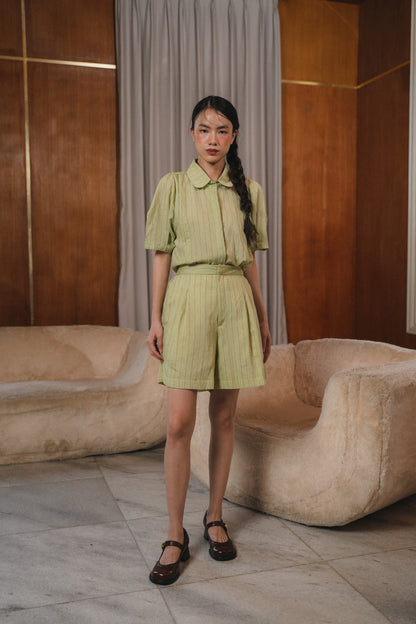 BIJOU PANT IN MATCHA
