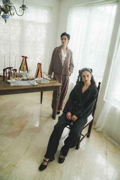 MARIN BLAZER IN MOONSPACE