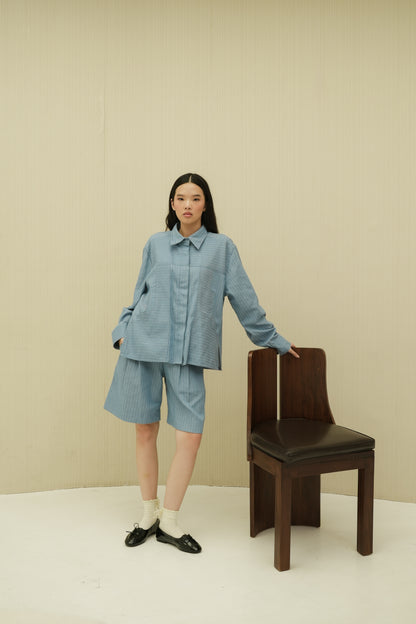 ETHEL SHIRT IN WHISPY BLUE