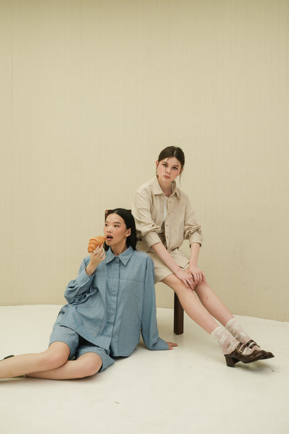 ETHEL SHIRT IN WHISPY BLUE