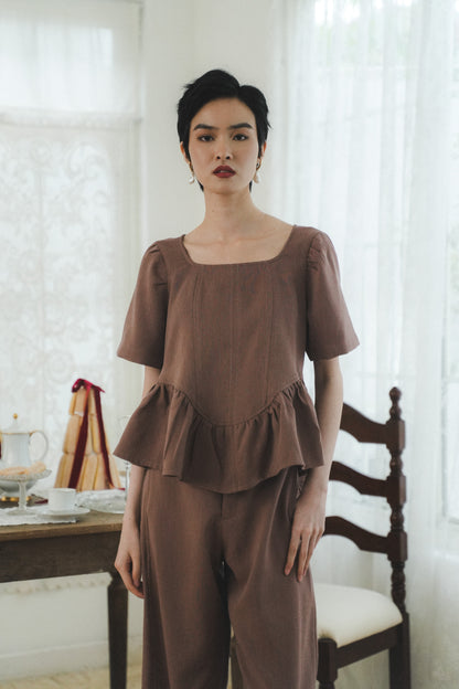 IVY TOP IN BAKED CLAY