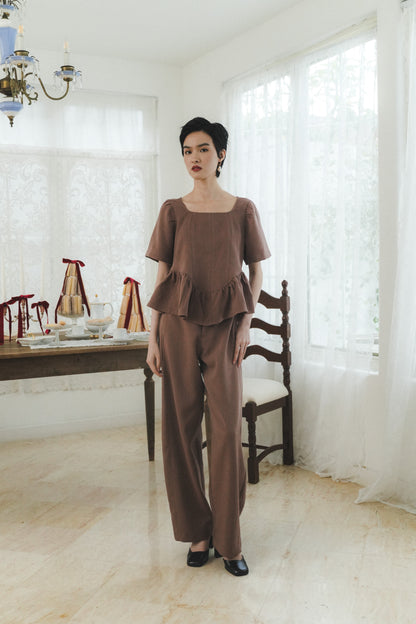 IVY TOP IN BAKED CLAY