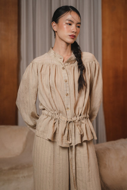 ELEA TOP IN SHORTBREAD