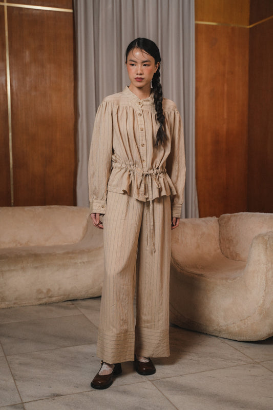 ELEA TOP IN SHORTBREAD
